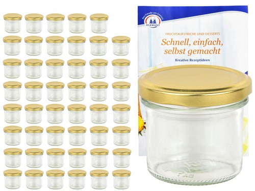 Sturzgläser 125ml gold - 48,
