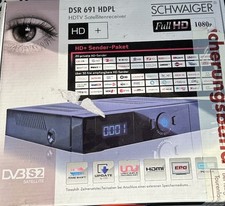 Schwaiger DSR691HDPL Full HD Satellitenreceiver, Schwarz
