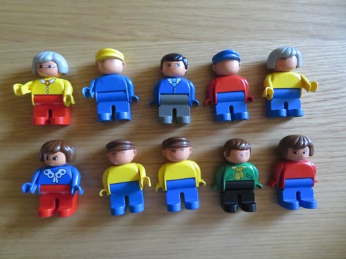 Playmobilmenschen mit - 10,