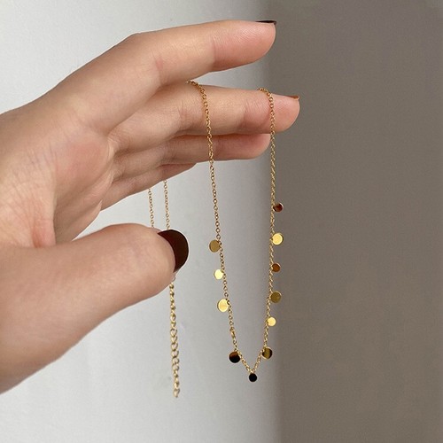Gold kette mit kleinen - mit,