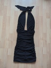 Zara Damen Mini Kleid schwarz