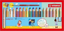 STABILO Buntstifte Woody 3 in