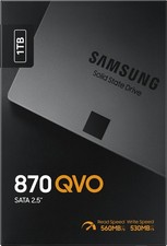 Samsung 870 QVO 1TB SSD 2,5”