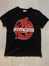 Avengers Marvel T-Shirt, Gr. XL, Neu, Marvel Print Druck Tee in Schwarz Rot