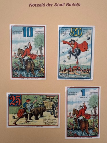 Notgeld rinteln aug 1920 4 - , aug.