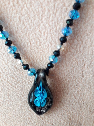 Unikat kette collier murano - unikat,