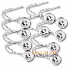 10er Set Lampenfassungen