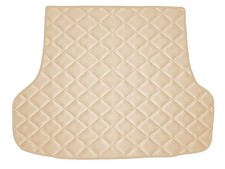 Beige Gestepptes Öko Leder