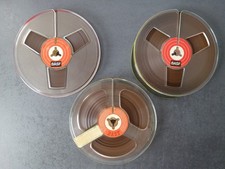 3 Tonbandspulen BASF Tonband