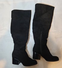 BRASH- FAUX SUEDE-TALL OVER