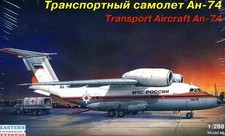 Antonov An-74 Emercom Russia Transporter Transportflugzeug 1:288 Modell NEU kit