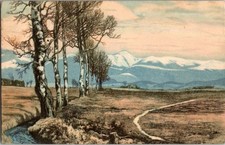 Vintage Riesengebirge Mountain