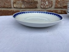 Hutschenreuter Geschirr tiefer Teller Salatteller Juliane blau Sehr Gut, Vintage