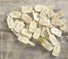 Spur 0+ 0e Konvolut Kilometersteine für die Bahnstrecke, Landschaftsbau