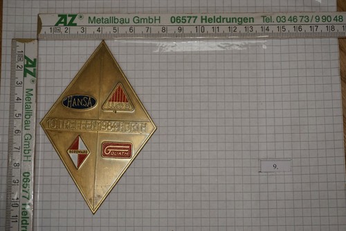 Plakette treffen 1984 - treffen,