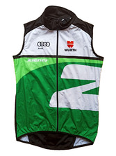 Ziener DSV Fahrrad Weste Jacke Team Germany Shirt Audi Würth Sponsoren Sz. 48