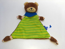 Fast wie neu: Ravensburger ministeps Bär grün Schmusetuch Schnuffeltuch TOP