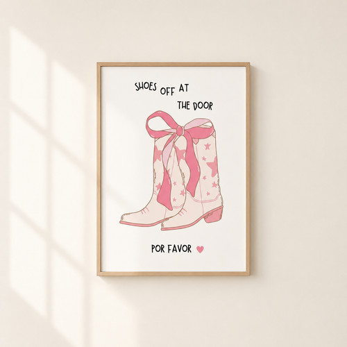 Cowgirl stiefel wandbild - cowgirl,