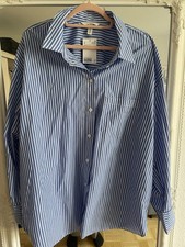 Lange Blau-Weiß Gestreifte