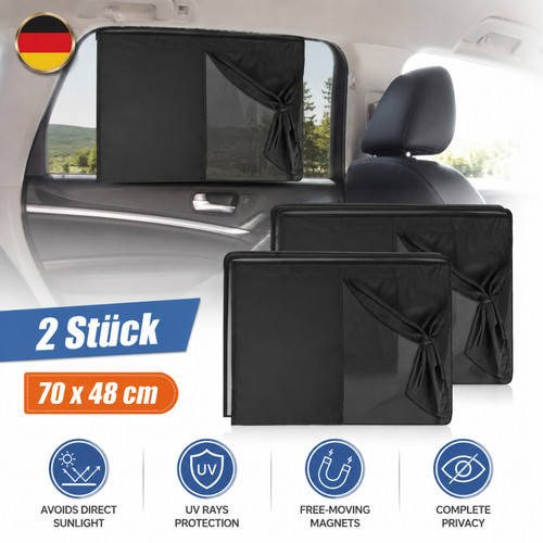 Magnetisch sonnenschutz auto - magnetisch, 2