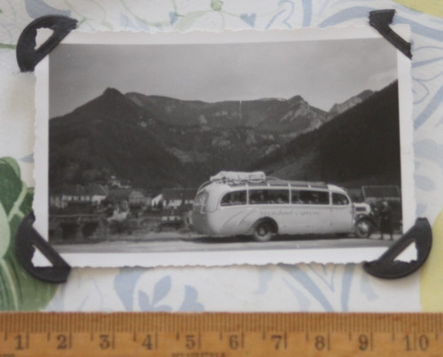 Foto 1938 bus omnibus - foto,