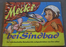 Mecki bei Sindbad, 1. Auflage in gutem bis mittlerem Zustand