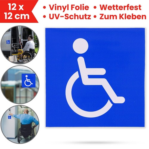 Aufkleber rollstuhlfahrer - aufkleber,