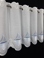 Maritime Scheibengardine