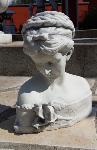 Gartenfigur büste iris 28 - büste,