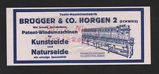 HORGEN, Werbung 1927, Brügger
