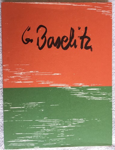 Georg baselitz signiert - georg,
