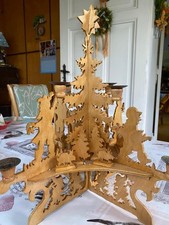 Kerzenhalter Weihnachten Advent Holz Handarbeit