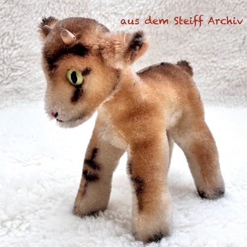Steiff ziege 14cm 1953 aus - 14cm, dem