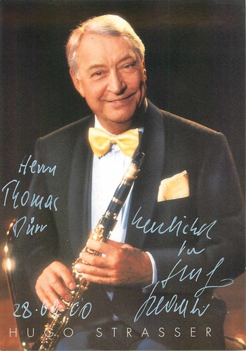 Autogramm hugo strasser - strasser,