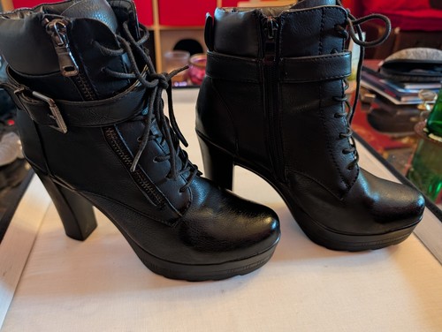 Plateaustiefeletten high heel - plateaustiefeletten,