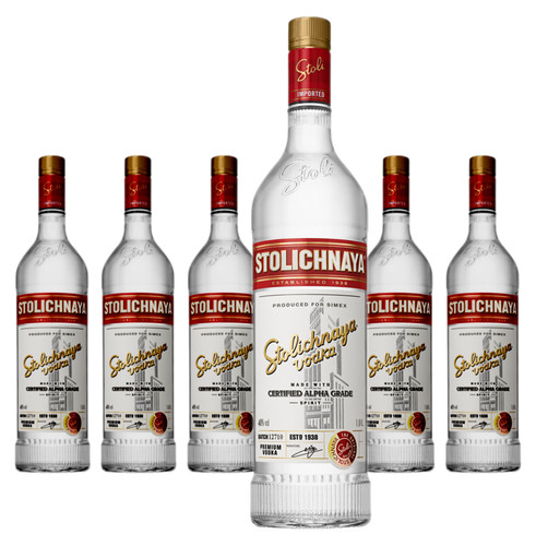 Stolichnaya vodka 1 liter - x,