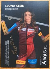 Leona klein orig autogramm - klein,