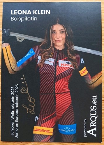 Leona klein orig - leona, autogramm