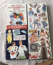 4 x Handarbeitsbuch von Tchibo, Nähen, Stricken, Häkeln, Sticken