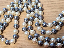 Mallorca - Perlenkette aus den 80er- Jahren - einzeln geknotet - Manacor