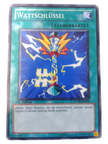 Watt schlüssel - yu-gi-oh!, watt-schlüssel