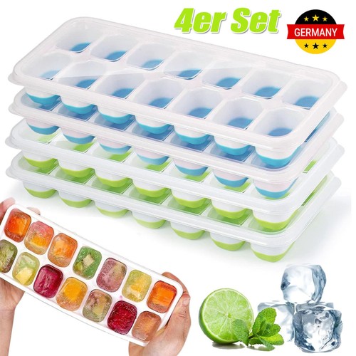 Eiswürfelform silikon mit - 4x,