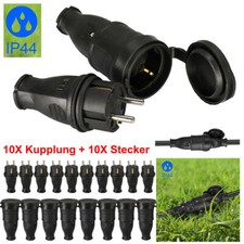 10-20 Schuko Stecker Und