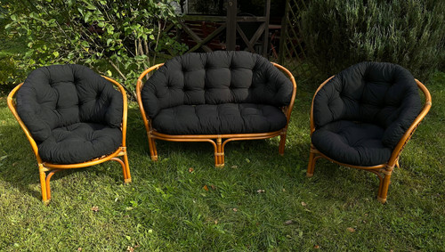 Polyrattan ersatzkissen set - ersatzkissen,