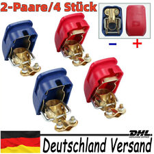 4x Batterieklemmen Polklemmen