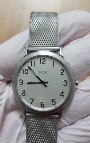 Tcm uhr quartz edelstahl - tcm,
