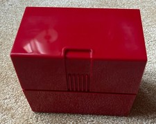 Herlitz Karteikasten Rot DIN A 6 ohne Karten