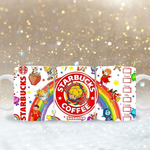Tasse starbucks 80er mit - tasse,
