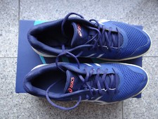 Sportschuhe ASICS GEL-Task Gr.46 Blau/Weiß Volleyball, Handball 