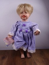 Sammlerpuppe Haare Mädchen